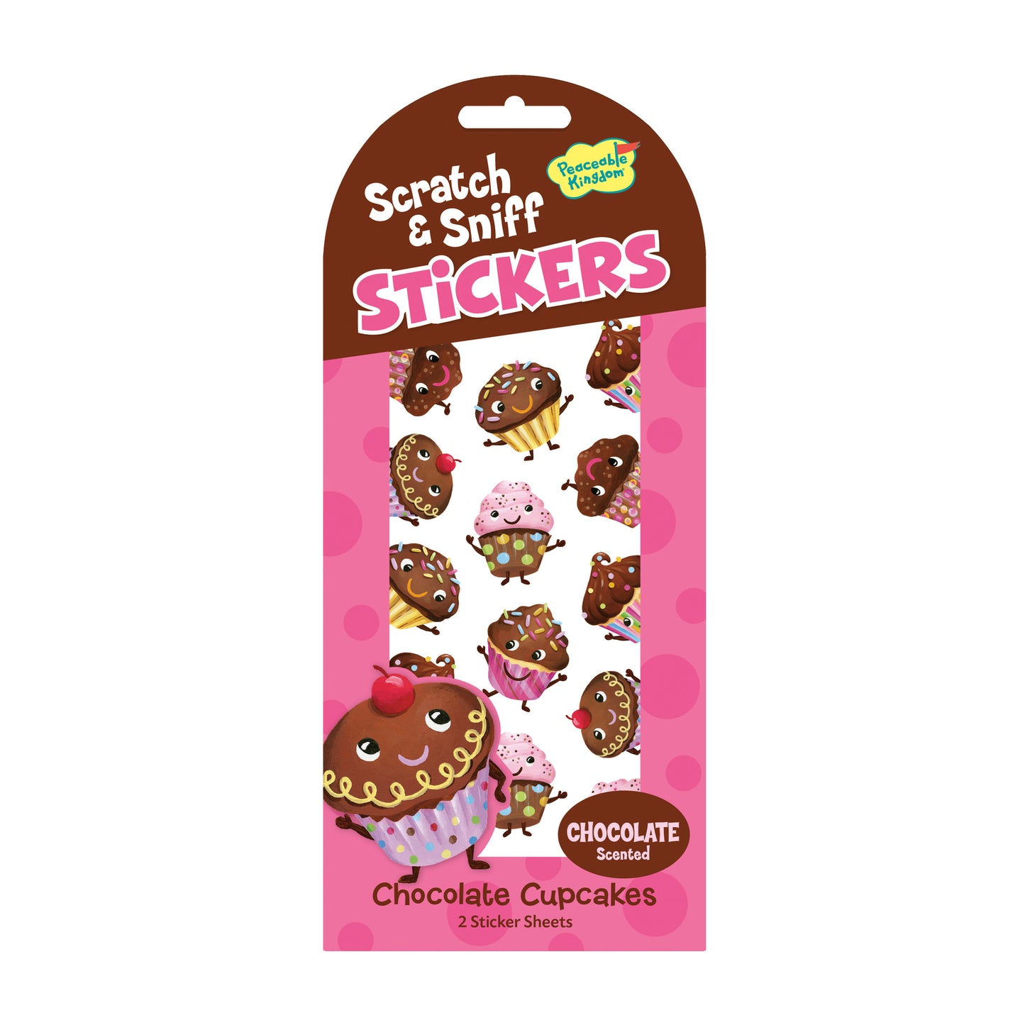 Scratch & Sniff Stickers Chocolate Cupcakes