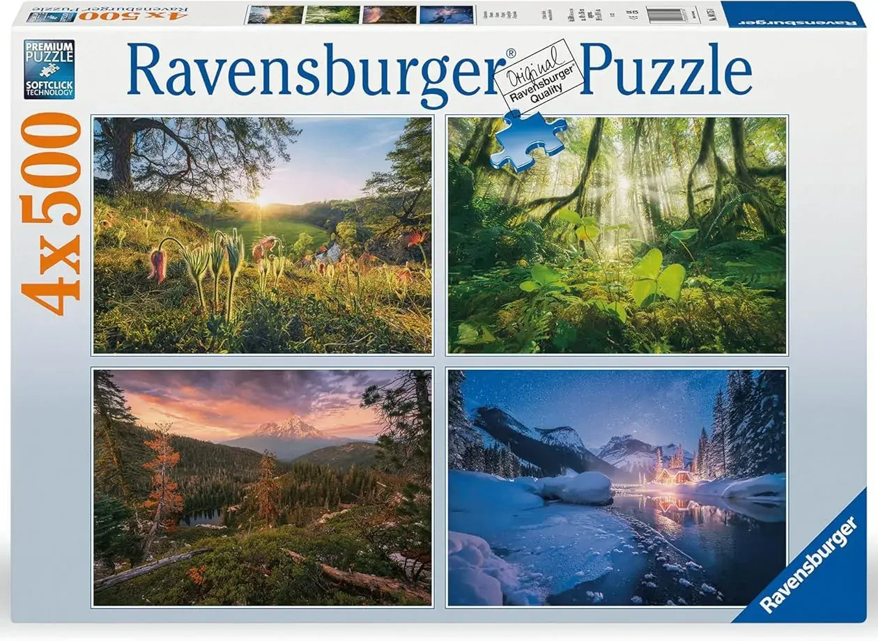 Ravensburger - Four Seasons Puzzle 4x500pc