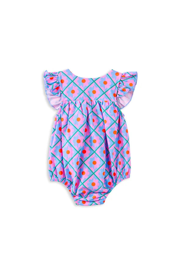 Milky - Retro Pop Playsuit