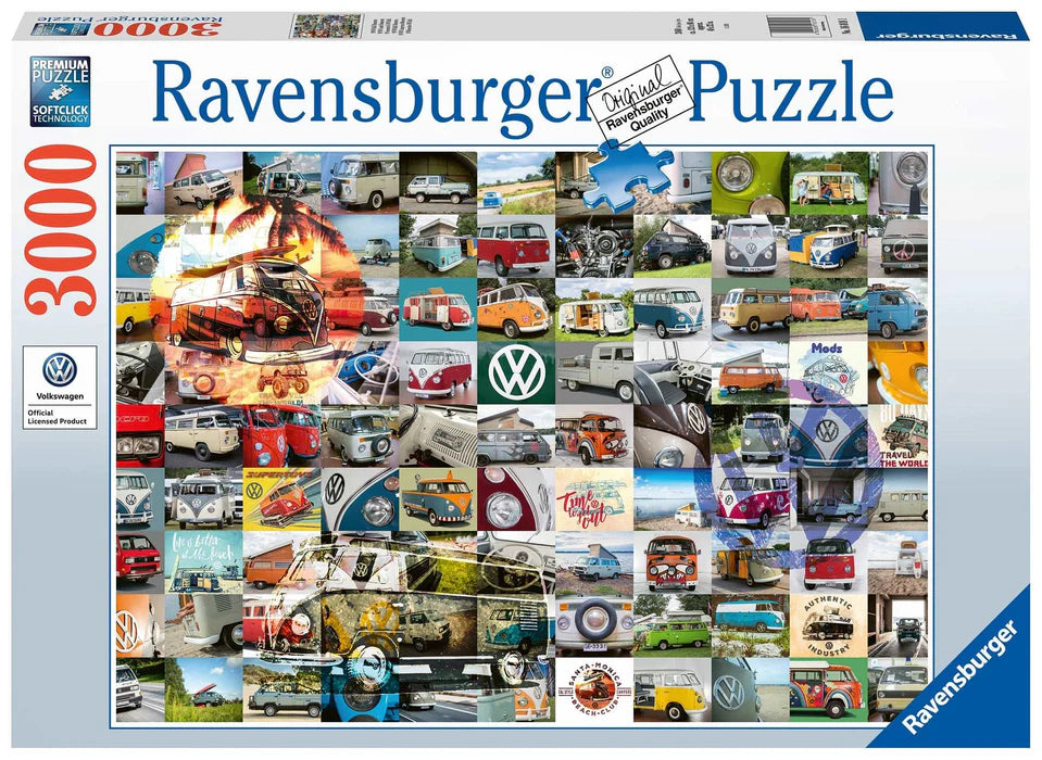 Ravensburger - 99 VW Bulli Moments 3000pc RB 16 018 1