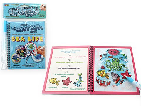 MAGIC WATER ART BOOK – SEA LIFE