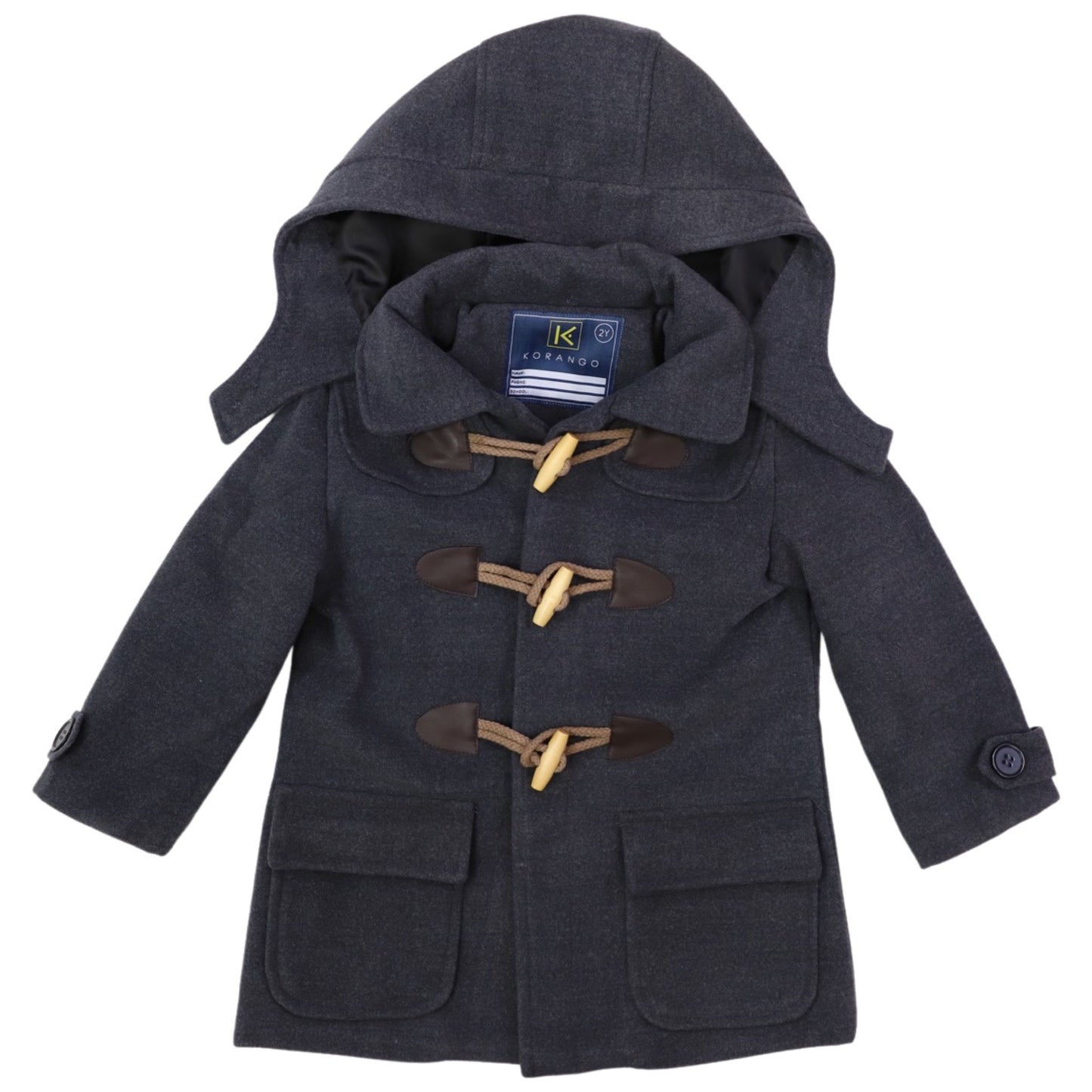 Korango - Duffle Overcoat - Navy-Baby