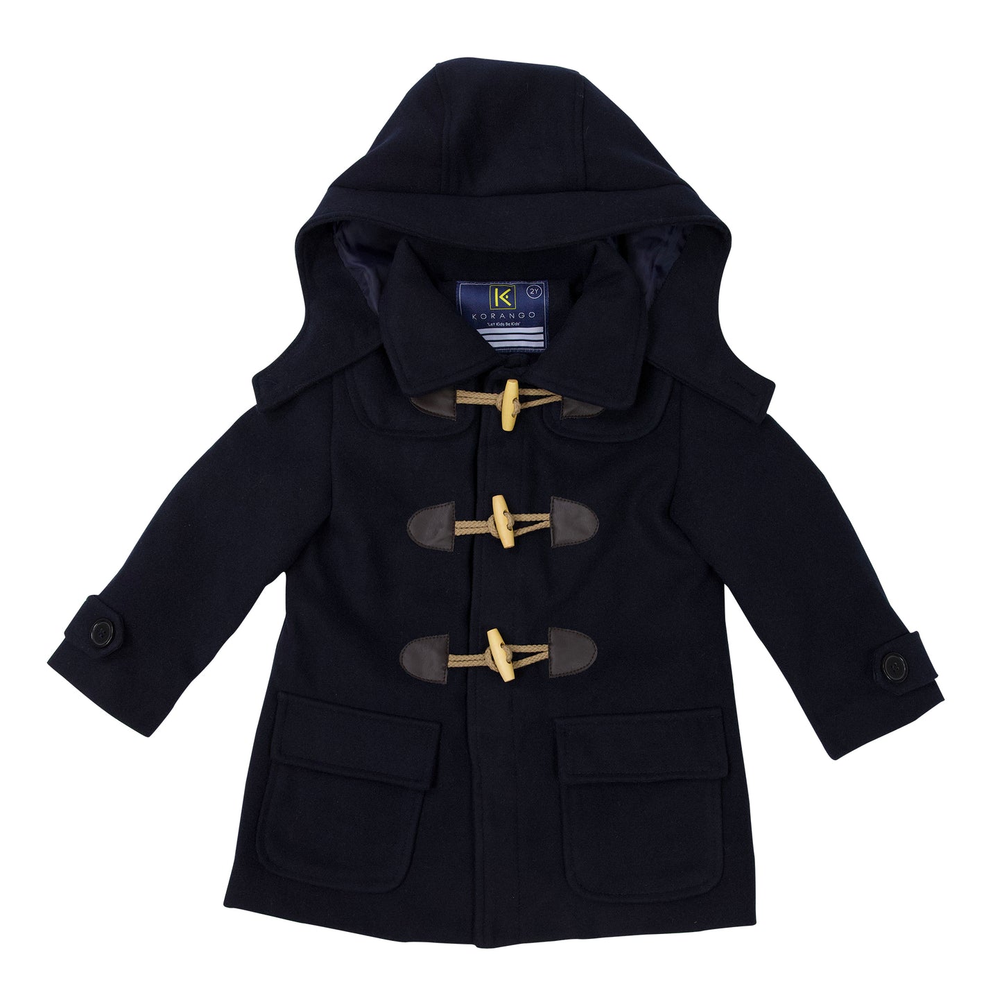 Korango - Duffle Overcoat - Navy-Baby
