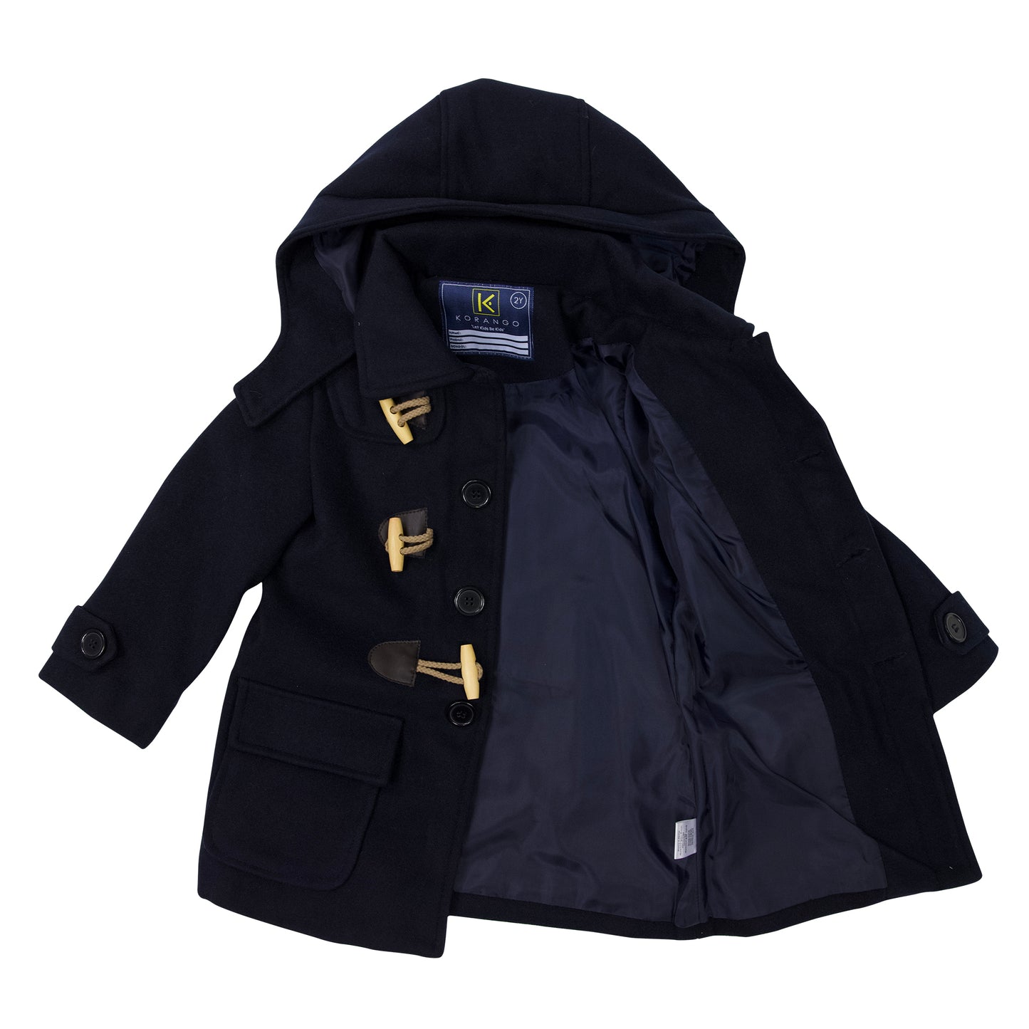 Korango - Duffle Overcoat - Navy-Baby