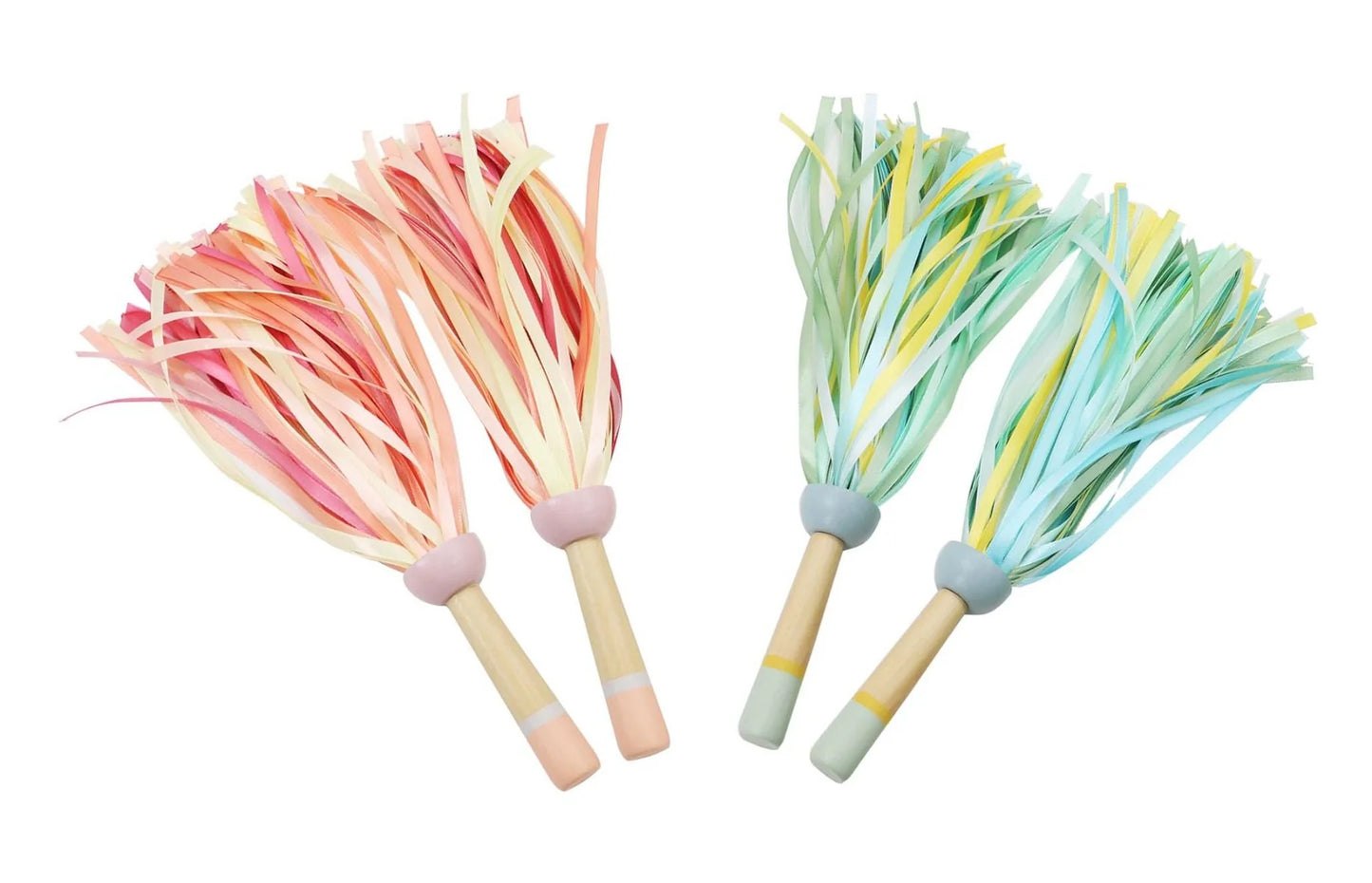 Toyslink - Wooden Cheer Pom Poms