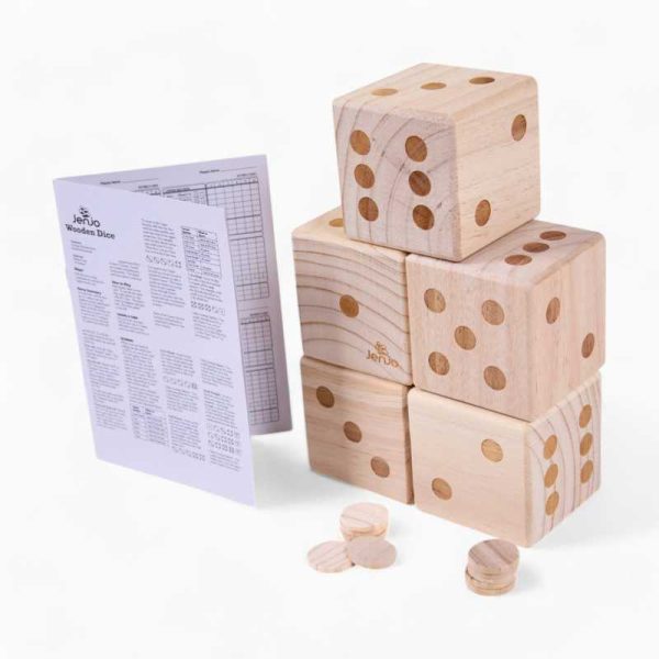 Wooden Dice -Dice and rules for Game