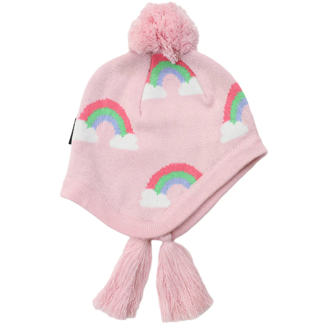 Korango - Rainbow Knit Beanie - Fairy-tale Pink
