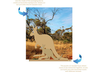 Australian Geographic - Create Your Own Wooden Model
