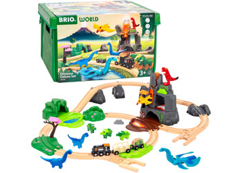 Brio - Dinosaur Deluxe Set 45 pieces