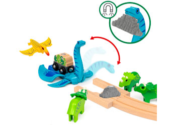 Brio - Dinosaur Deluxe Set 45 pieces