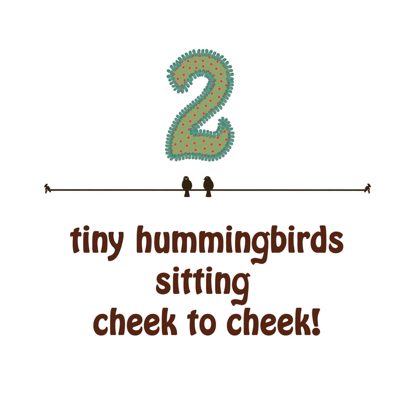 A 123 of Baby Birds
