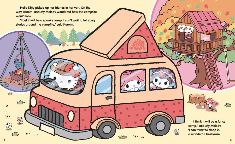 Collect-Me-Books - Hello Kitty & Friends - Camping Surprise