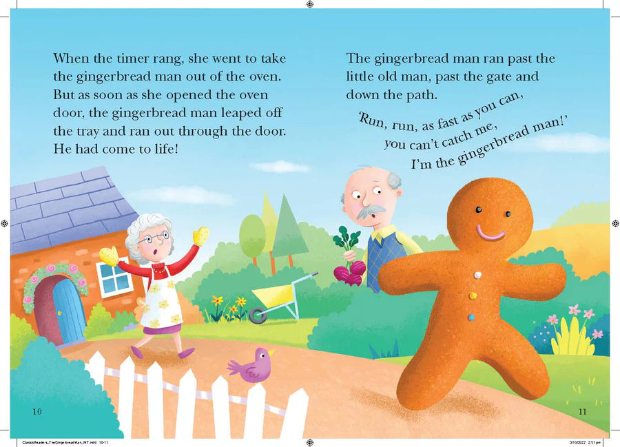 Classic Readers - The Gingerbread Man