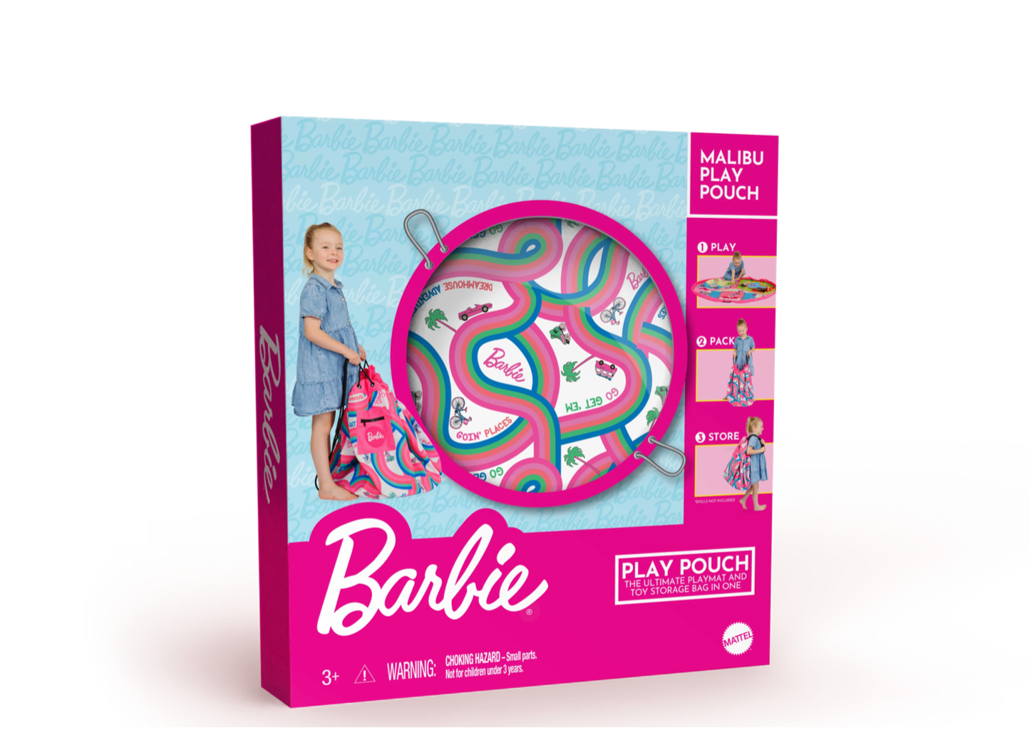 NEW Barbie Malibu Play Pouch