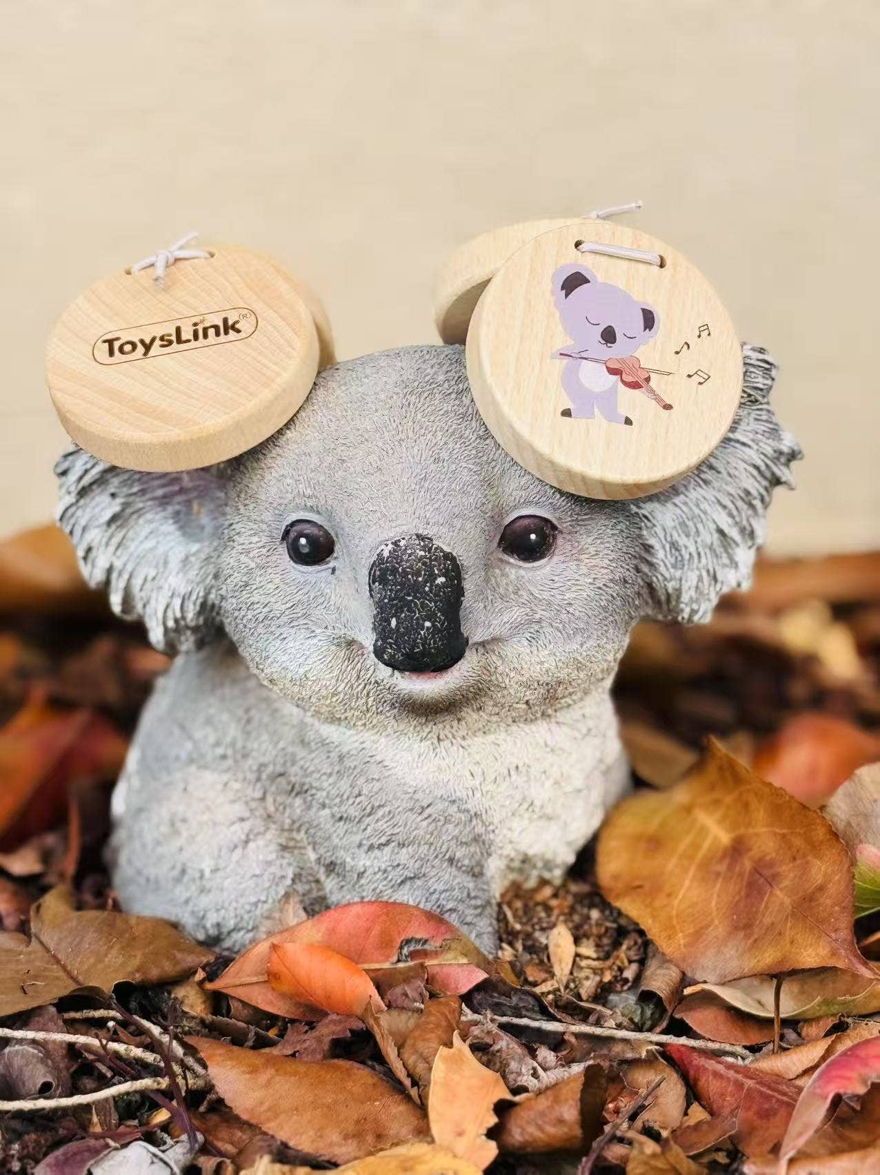 Toyslink - Wooden Aussie Animal Castanets