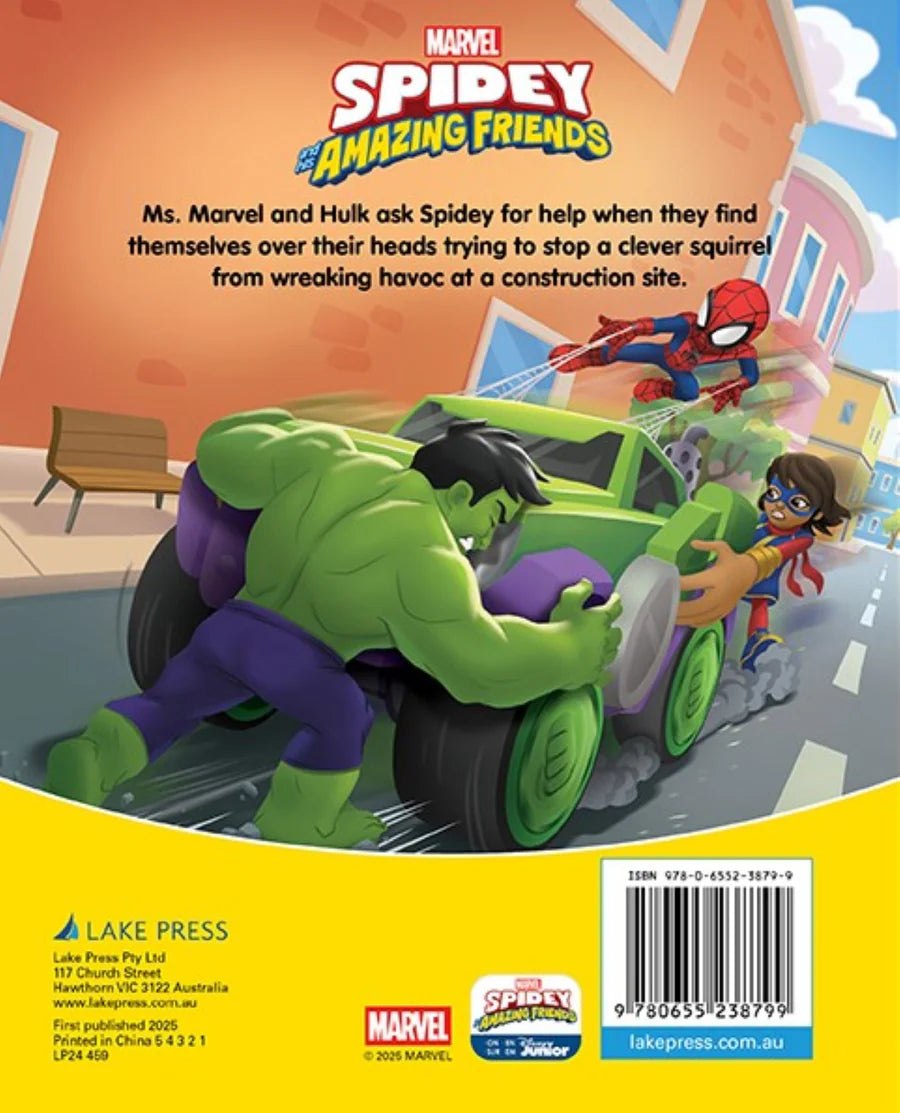 Collect-Me Book - Spidey and His Amazing Friends - Construction Destruction