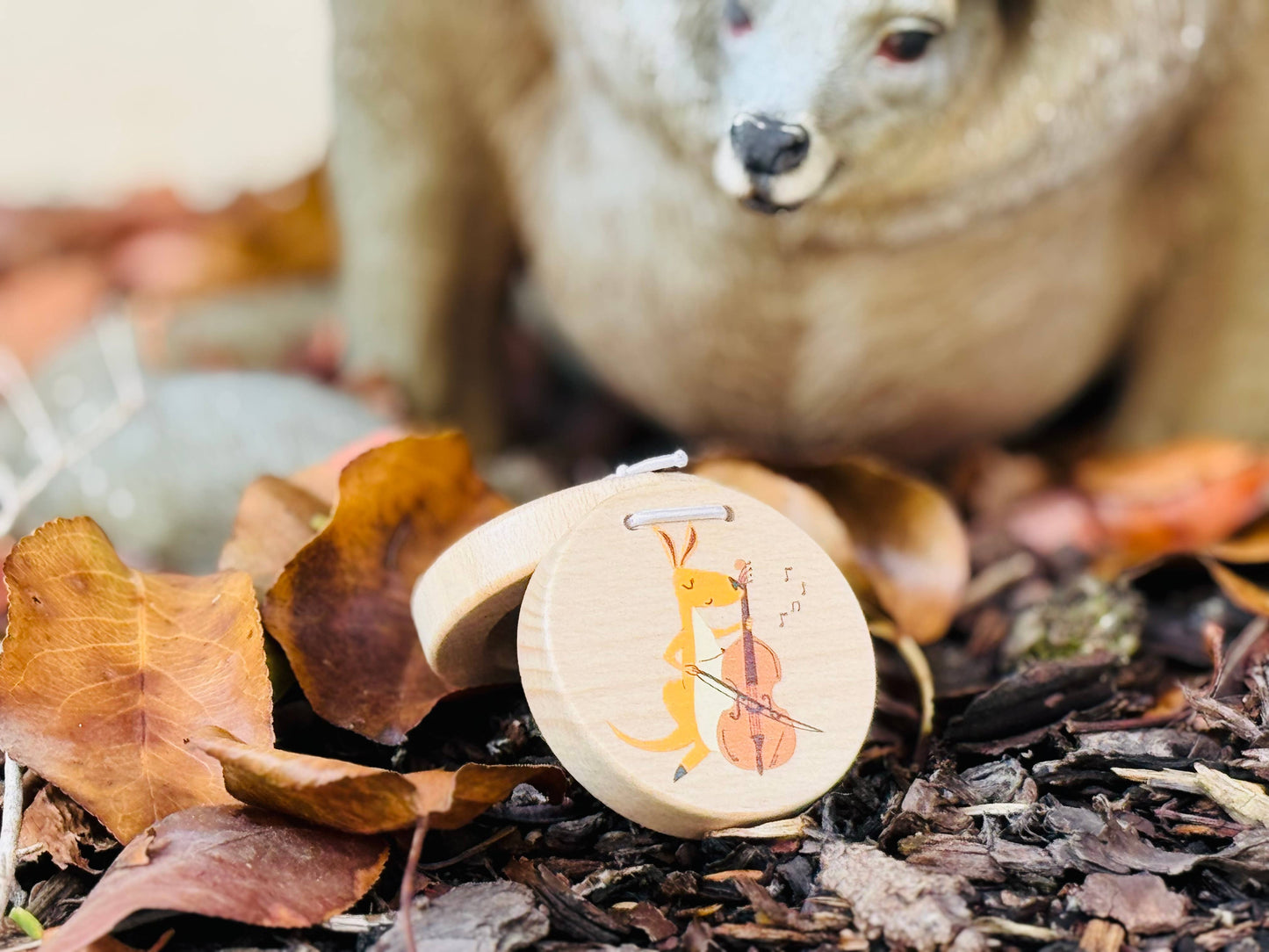 Toyslink - Wooden Aussie Animal Castanets