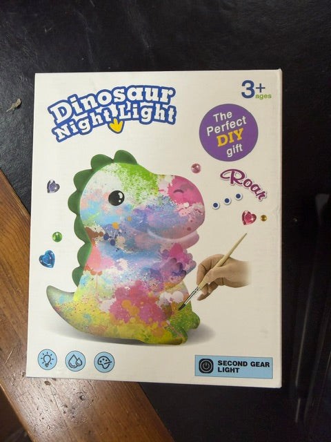Paint Your Own Dinosaur Night Light