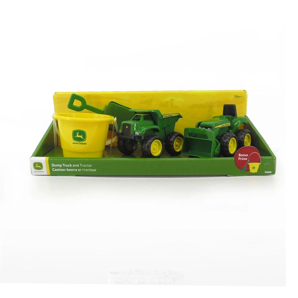 John Deere - Sand Pit Value Set with Bucket and Shovel 15cm