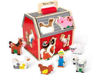 Melissa & Doug - Take Along Sorting Barn