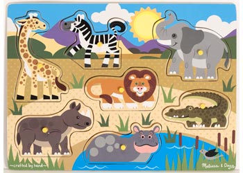 M&D - Safari Peg Puzzle