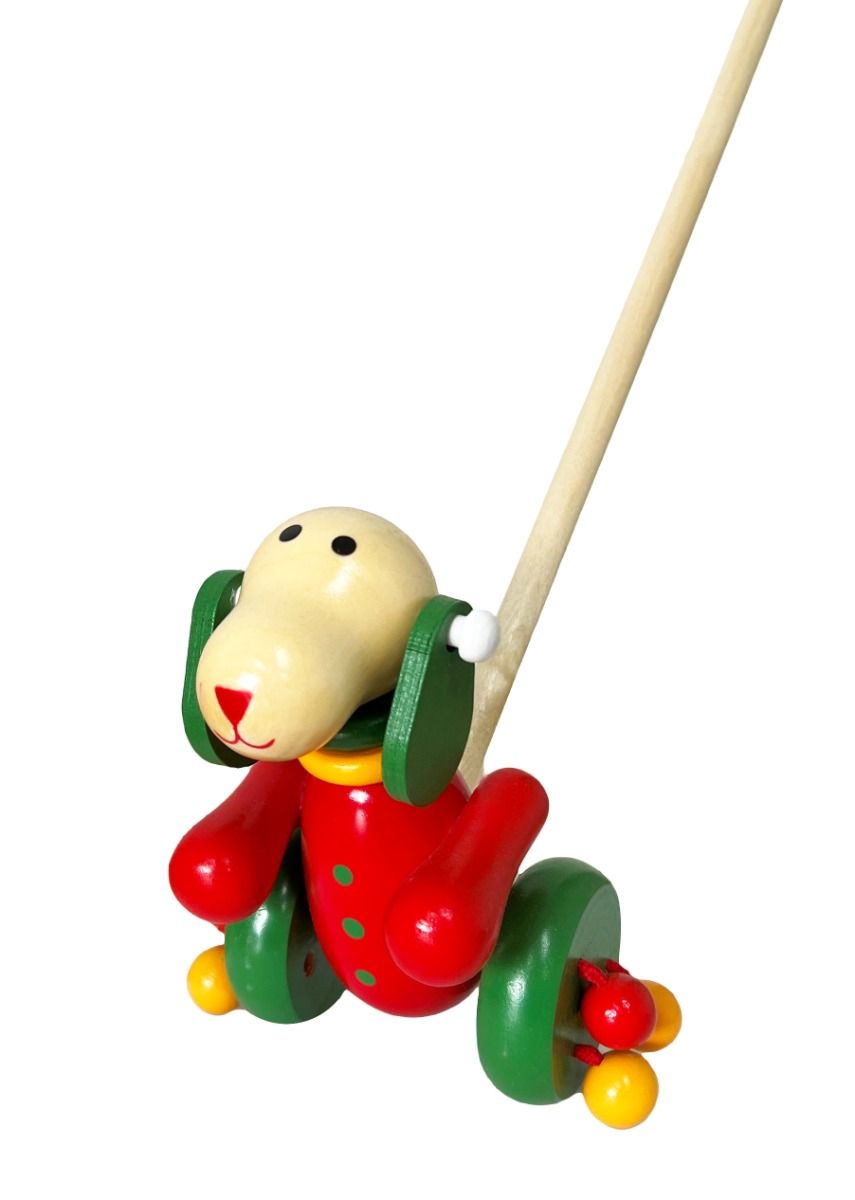 Toyslink - Push Along Wooden Animal