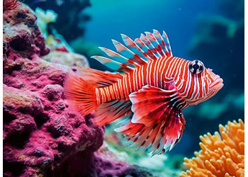 Ravensburger - Red Lionfish 500pc 013341