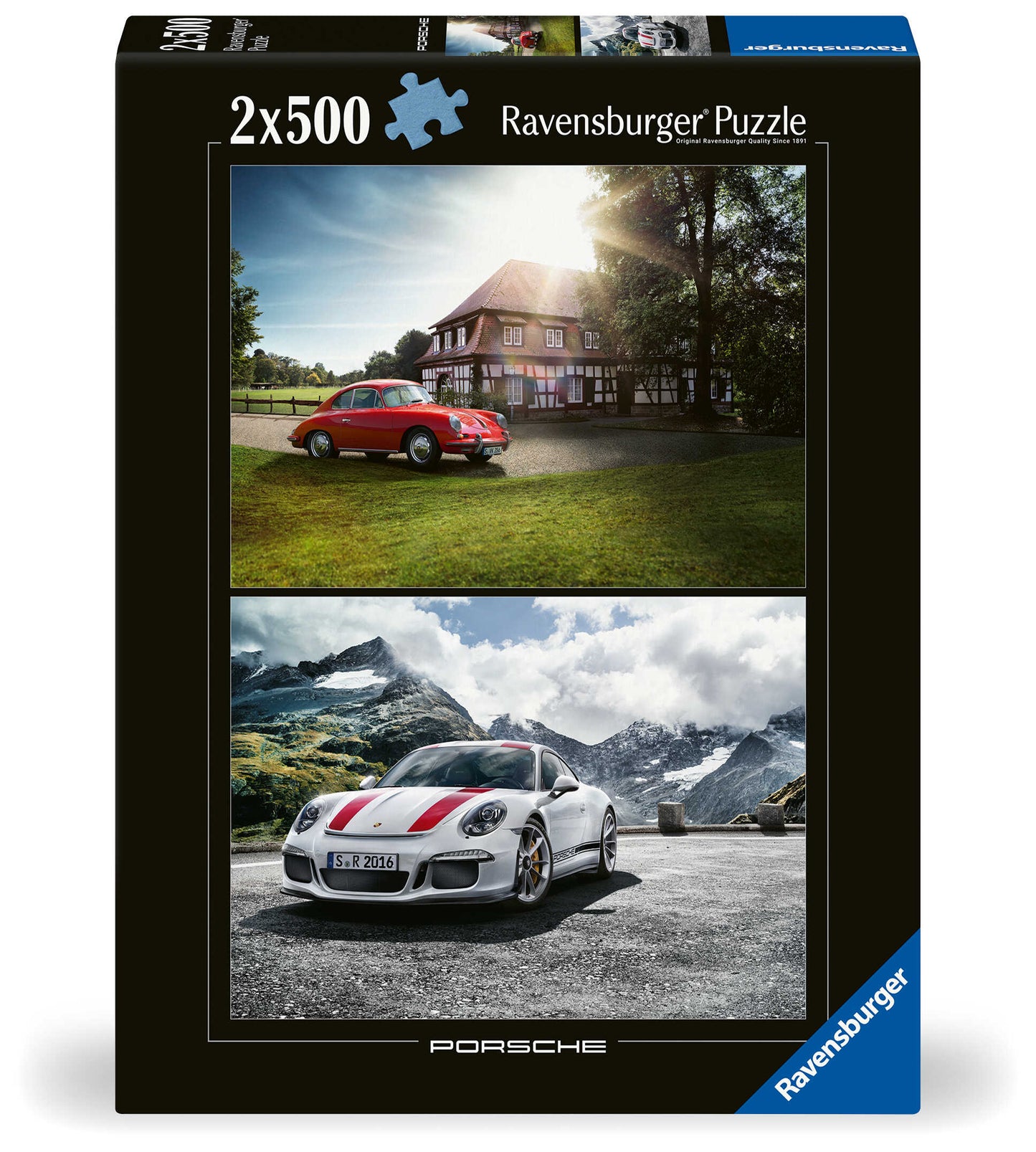 Ravensburger - Porsche 356 & Porsche 911 2x500pc