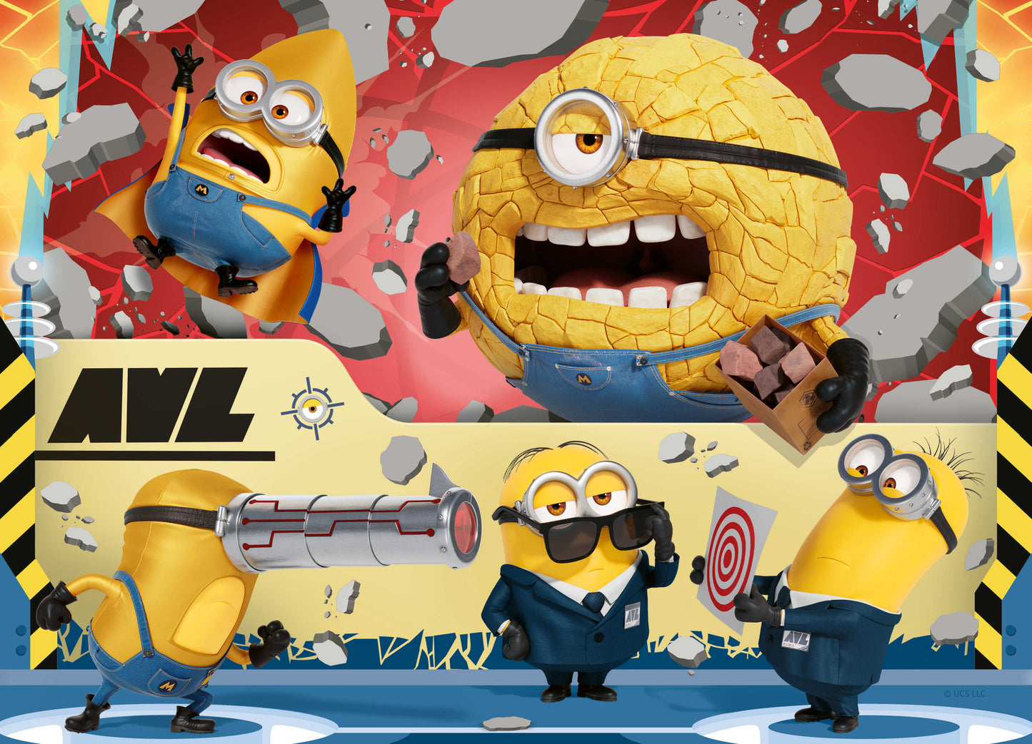 Ravensburger - Despicable Me Bumper Puzzle Pack 4 x 100pc