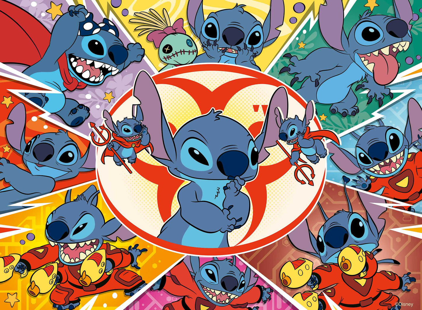 Ravensburger - Disney Stitch In My Own World Puzzle RB01071-5