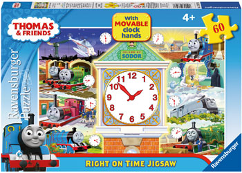 Ravensburger- Thomas the Tank Engine Right on Time 60pc RB 07 327 6