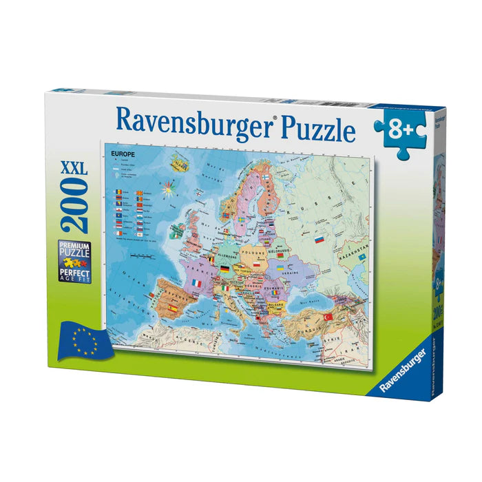 Ravensburger - European Map 200pc XXL RB 12 841 9