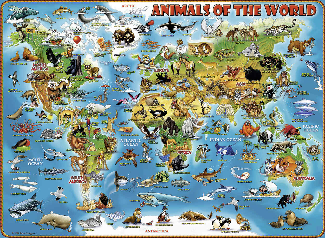 Ravensburger - World of Animals 300XXL RB 13 257 7