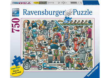 Ravensburger - 750pc Athletic Fit RB 16 940 5