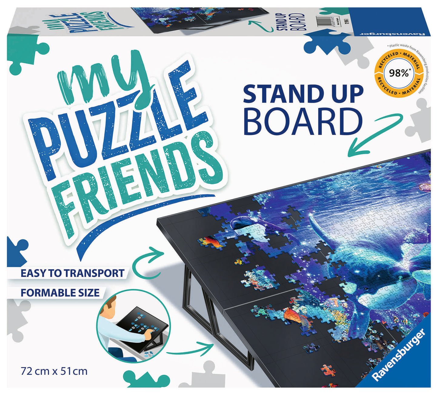 Ravensburger - My Friends Stand Up Puzzle Board