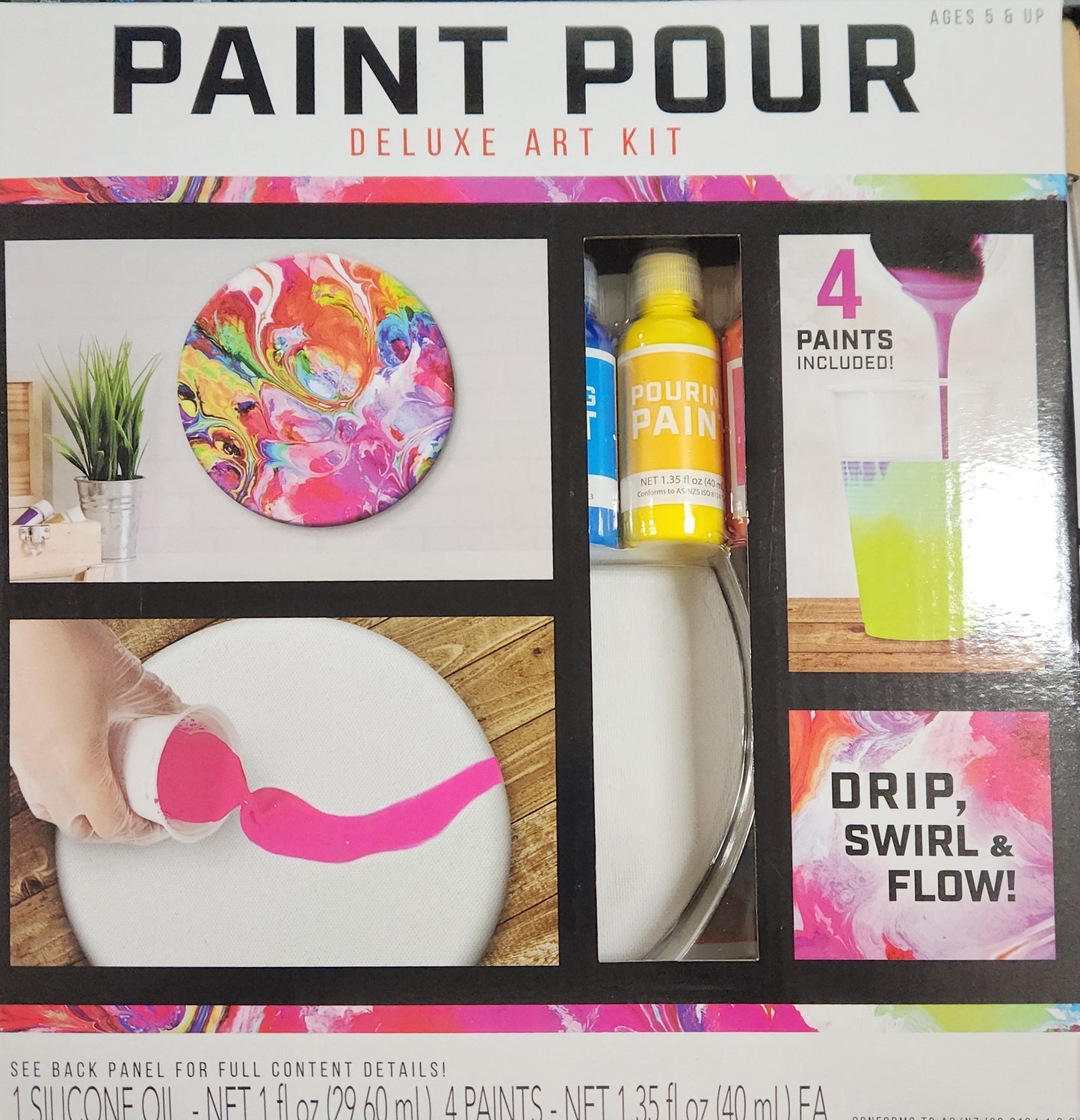 Anker Paint Pour Deluxe Art Kit
