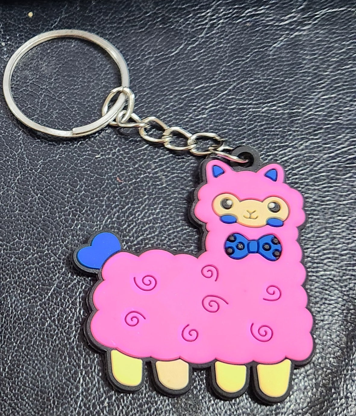 Llama Keyring bag tag
