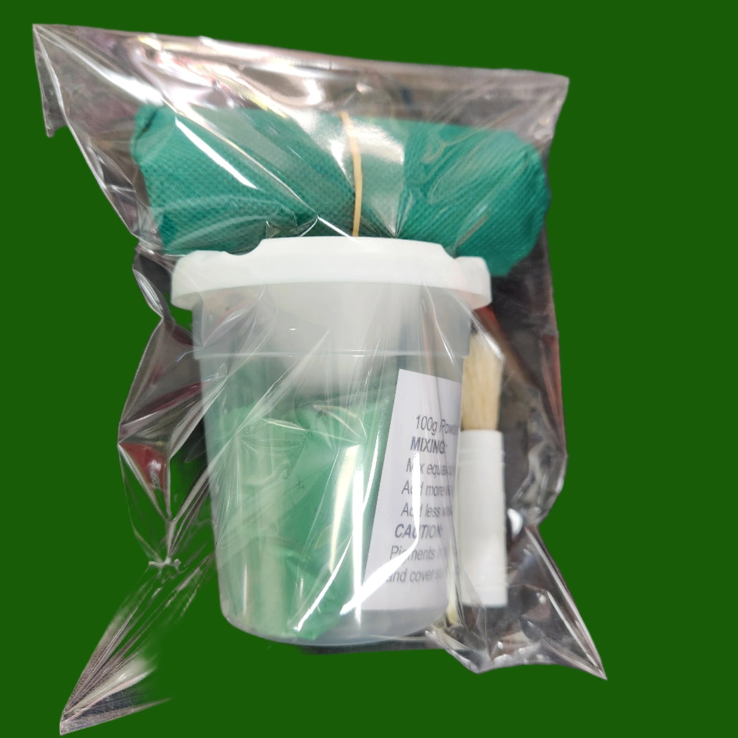 Powder Paint Set with Apron