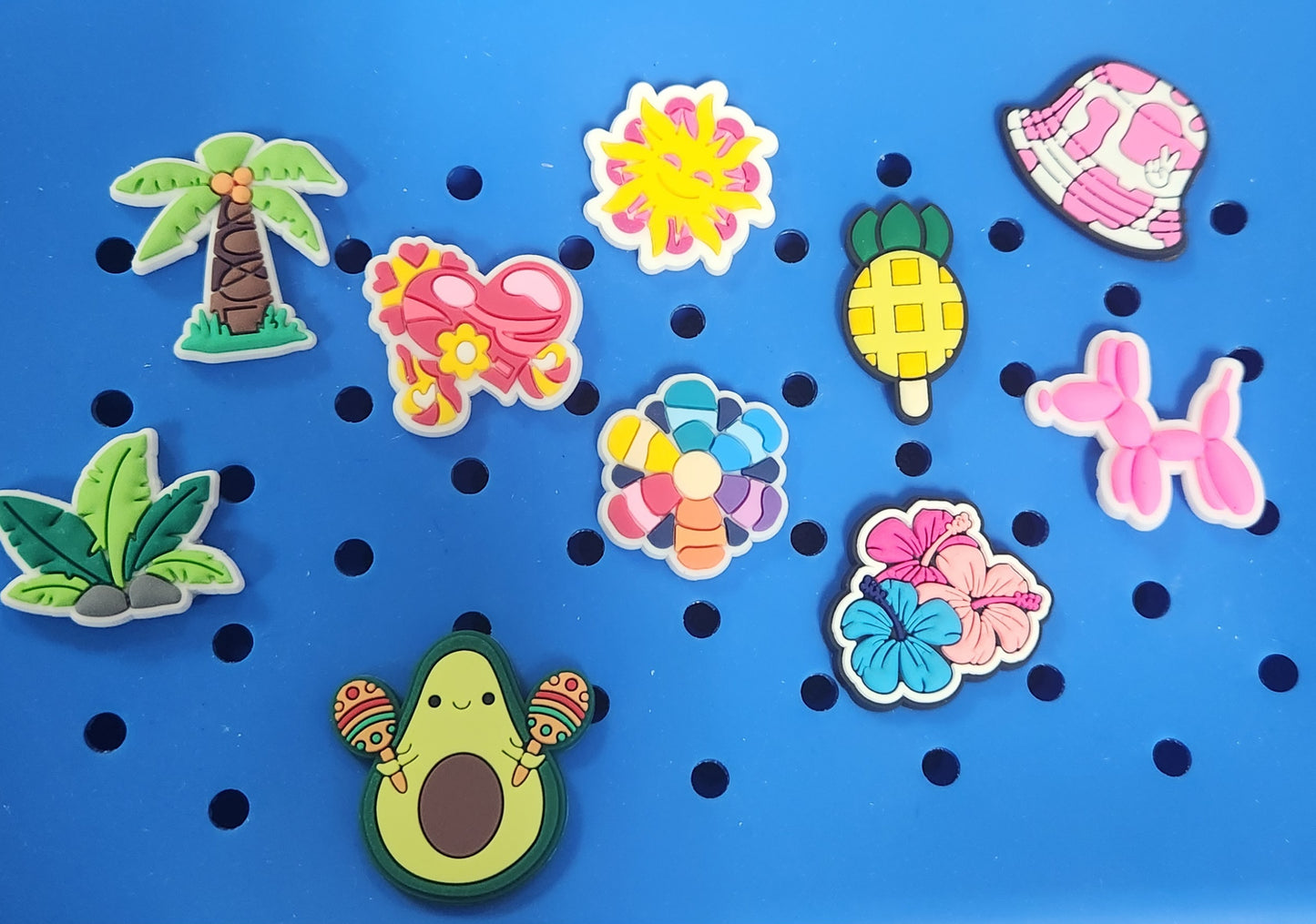 Cartoon PVC Rubber Shoe Charms Sets