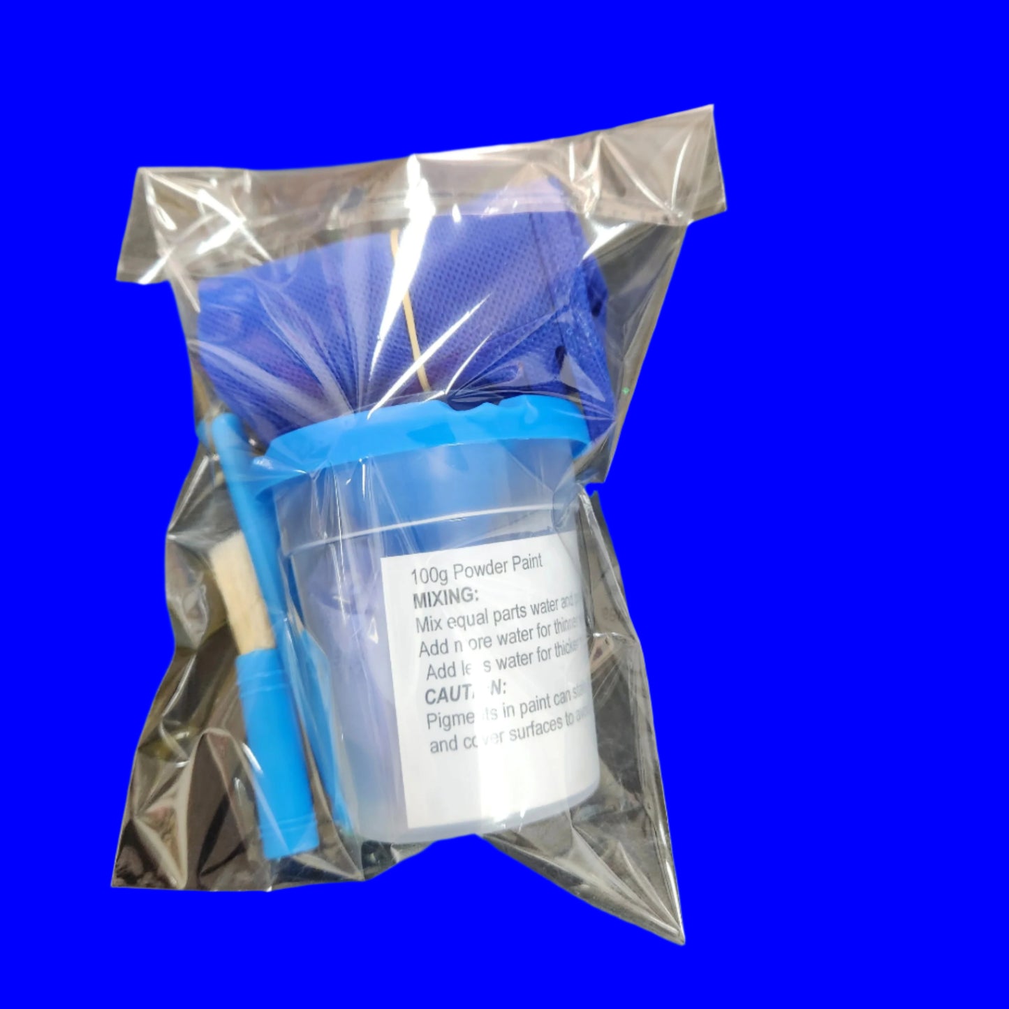 Powder Paint Set with Apron
