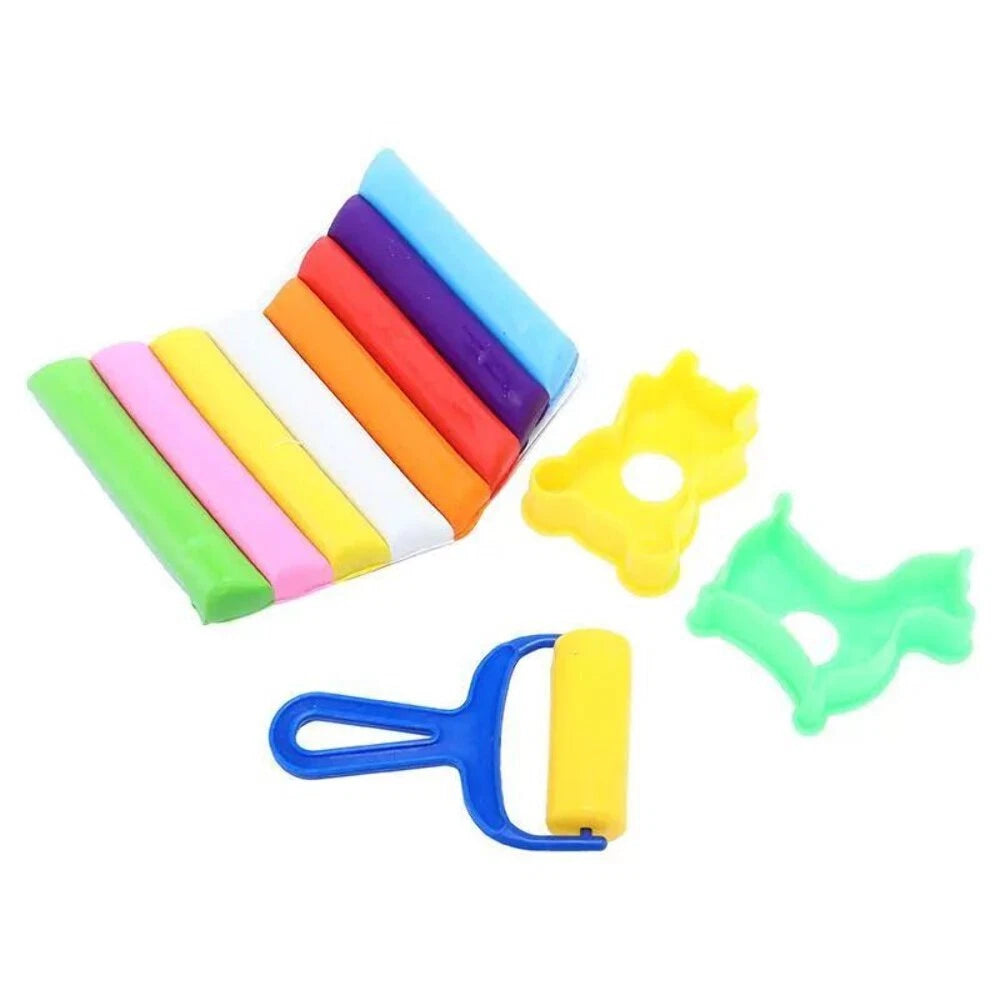 Coloured Modelling Clay Set 11pk