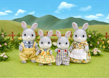 Sylvanian Families - Cottontail Rabbit Family