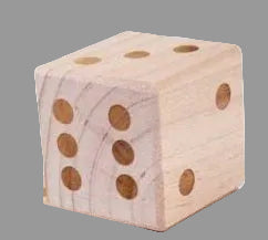 Wooden Dice -Dice and rules for Game