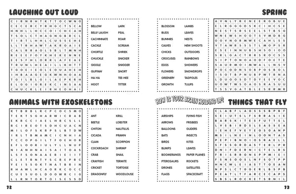 Brain Busting Word Search Puzzles