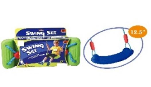 Plastic Swing with Ropes