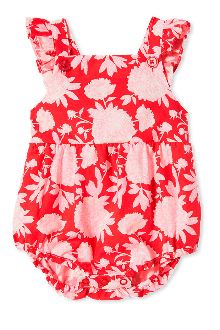 Milky - Raspberry Playsuit
