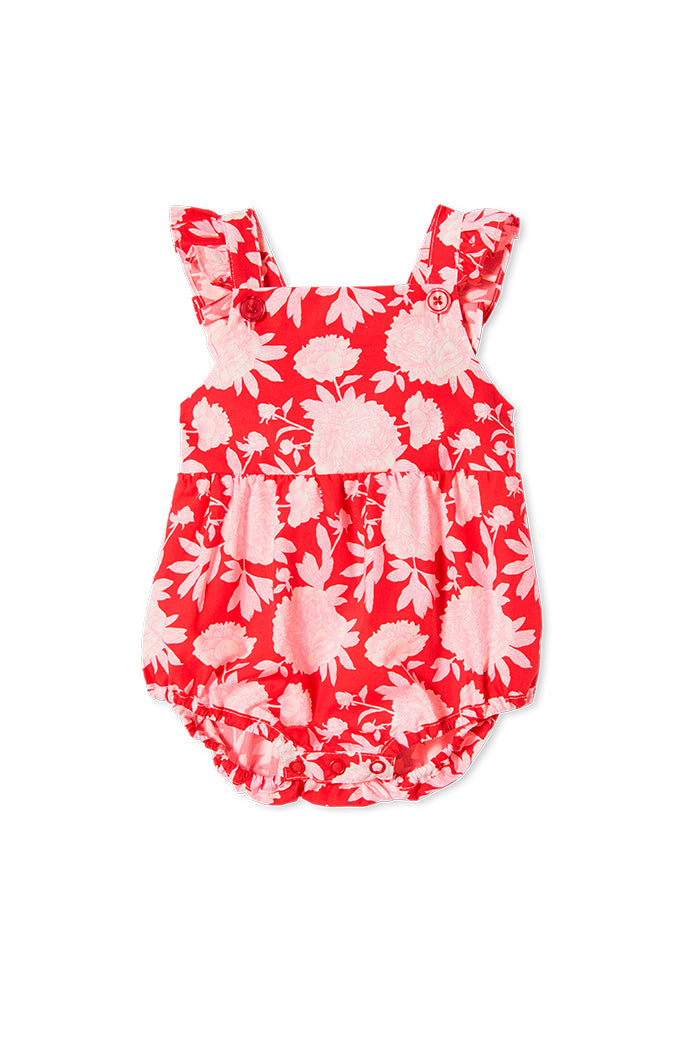 Milky - Raspberry Playsuit