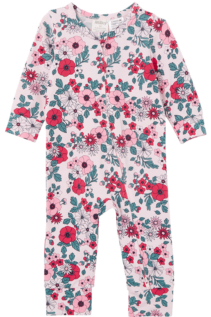 Milky - Poppy Zip Romper