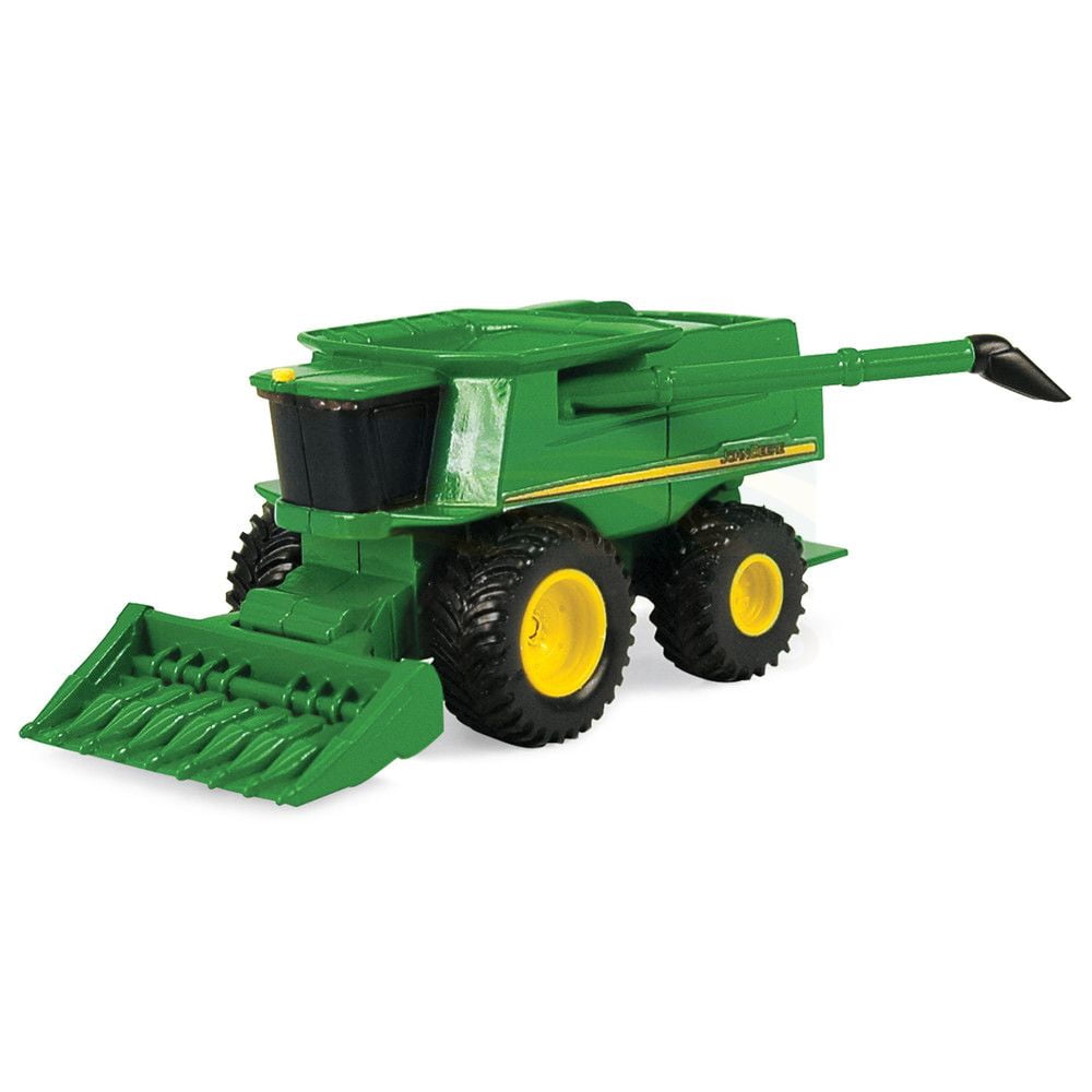 John Deere- Collect n Play- Mini Combine with Grain Head