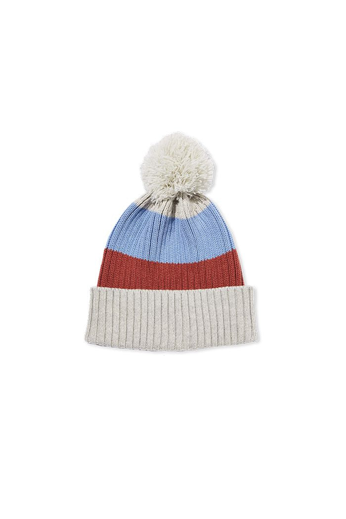 Milky - Beanie - Stripe Silver Marle